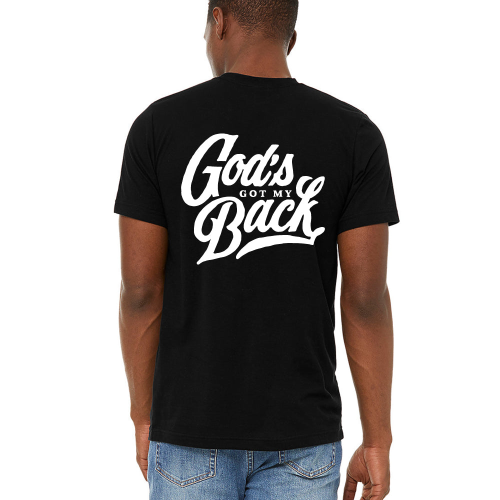 God's got my back black