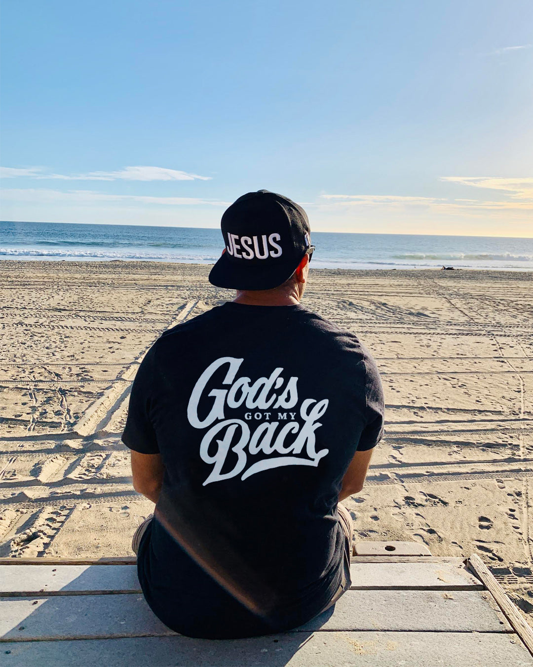 God's got my back black