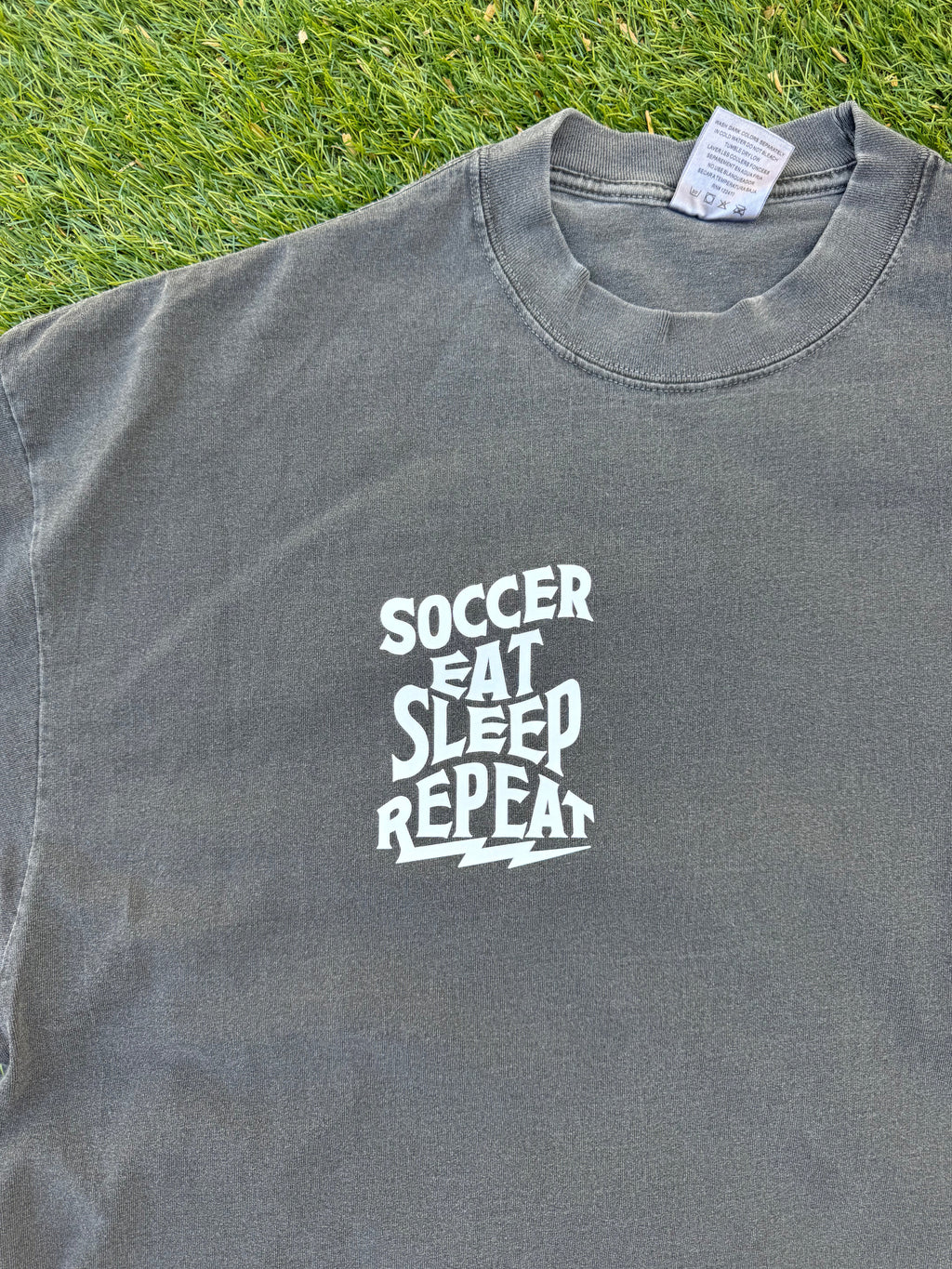 Soccer eat sleep repeat tee