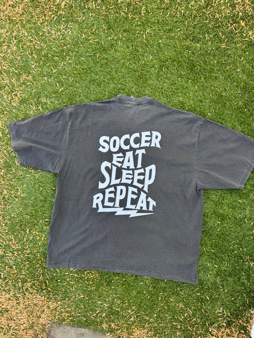 Soccer eat sleep repeat tee