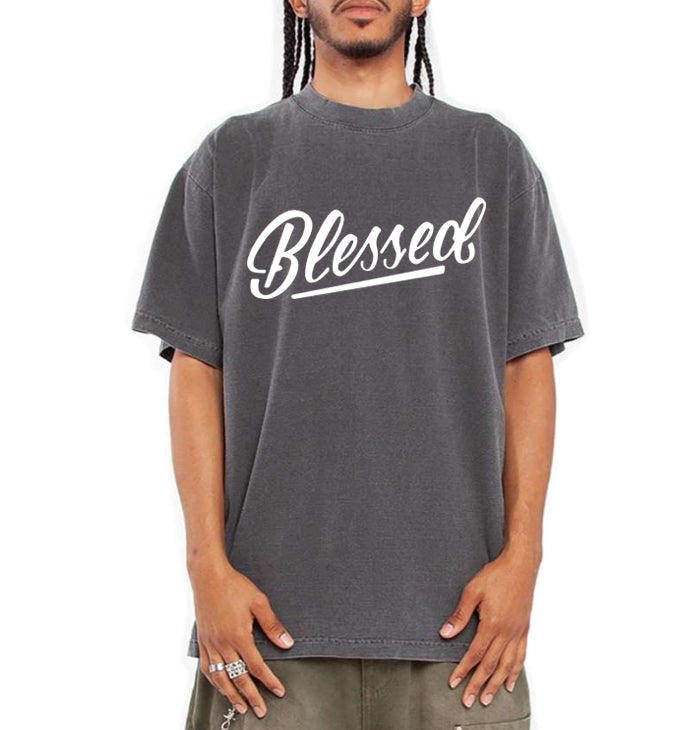 Blessed Unisex Dyed tee