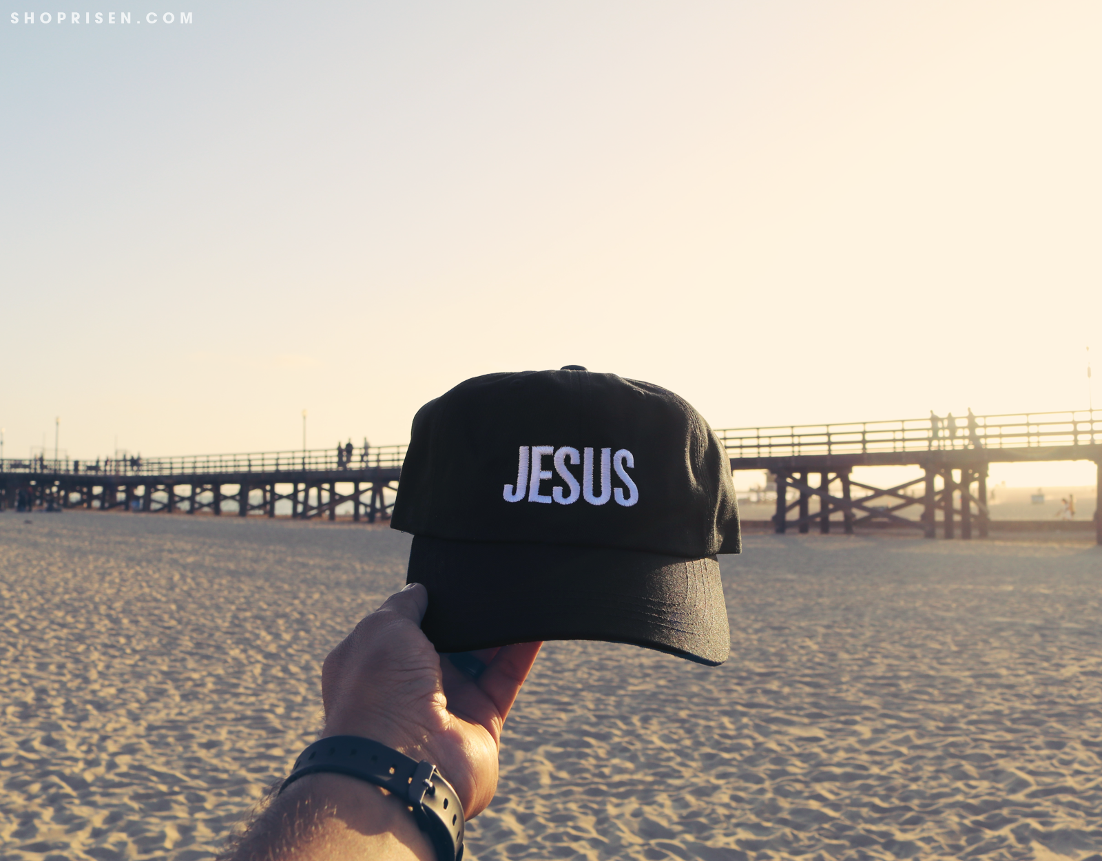 Jesus Dad Cap Blk
