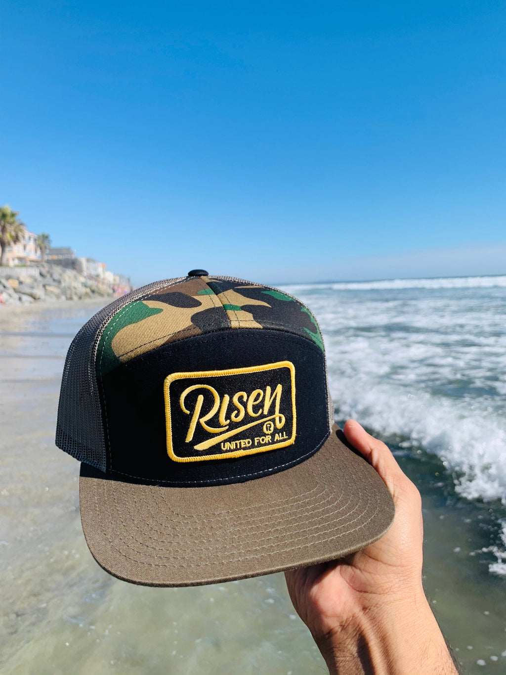 Risen army 5 pannel snapback