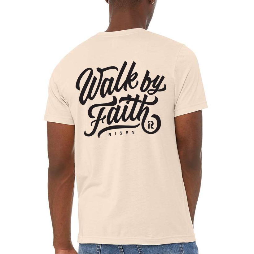 Walk by faith tee