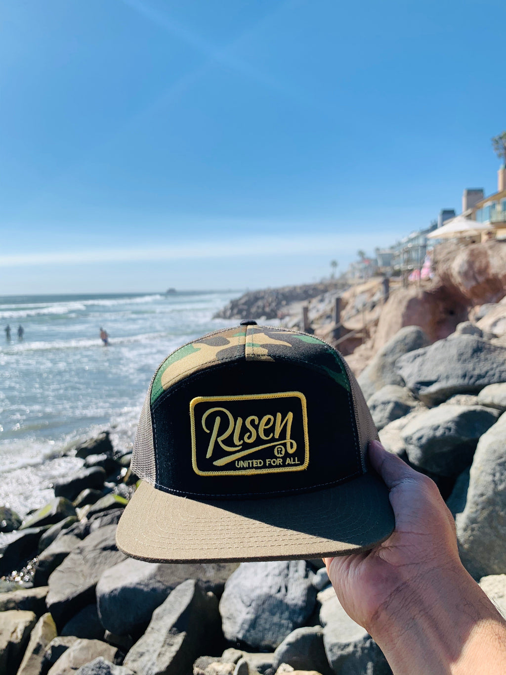 Risen army 5 pannel snapback